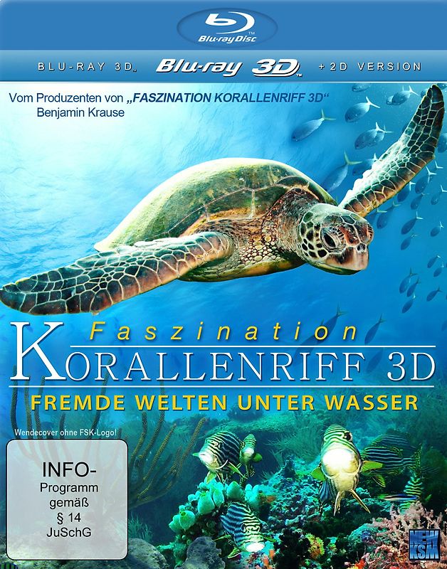 Faszination Korallenriff 3D - Fremde Welten unter [3D/2D Blu-ray] 3D Blu-ray Disc