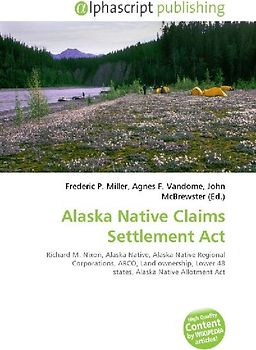 Alaska Native Claims Settlement Act