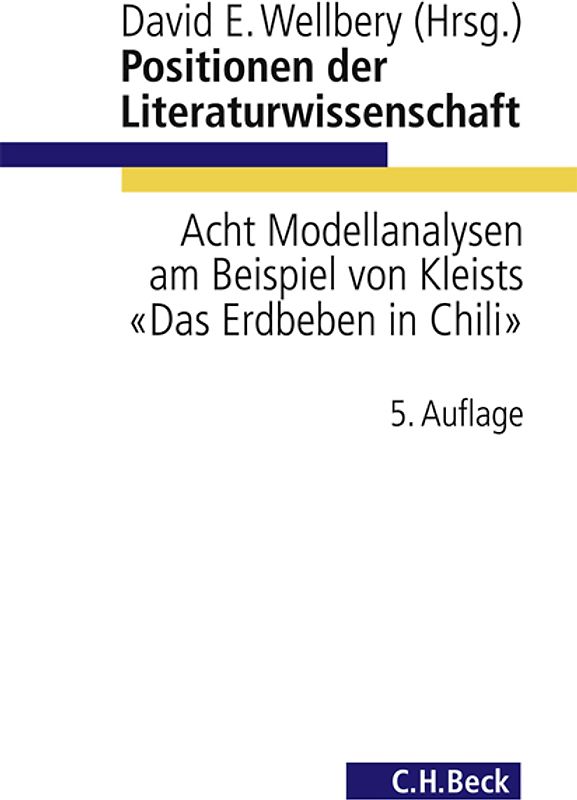 Positionen der Literaturwissenschaft