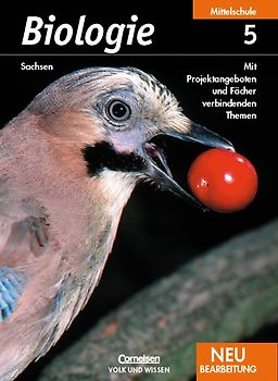 Biologie - Ausgabe Volk und Wissen - Mittelschule Sachsen - 5. Schuljahr