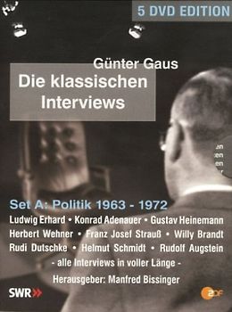 Günter Gaus - Interviews 1963-72 Die klassischen Interviews DVD