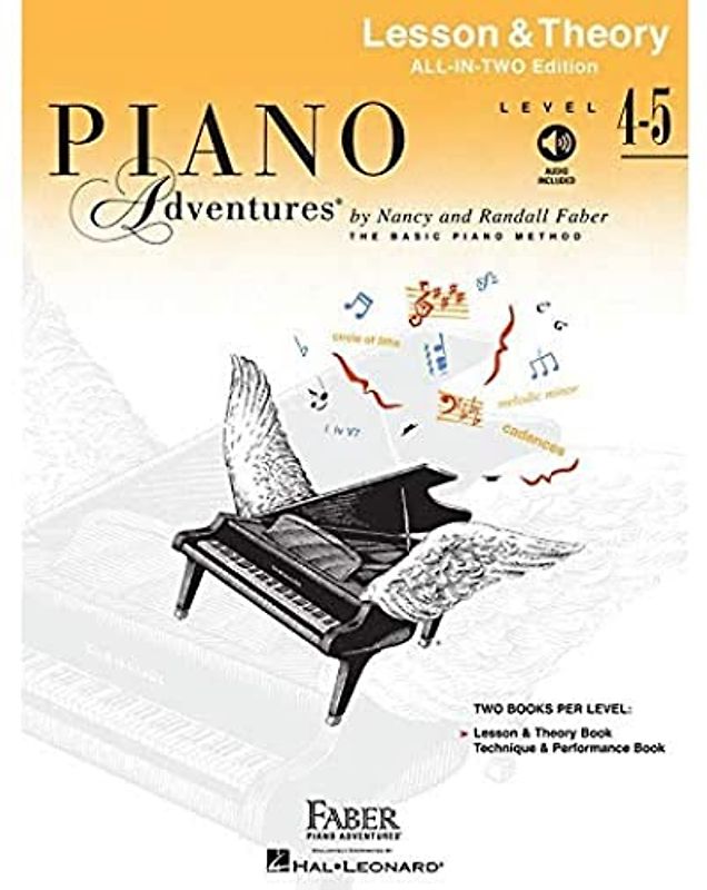Piano Adventures: Level 4-5 Lesson & Theory Book - International Anglicised Edition: Lesson & Theory - Anglicised Edition