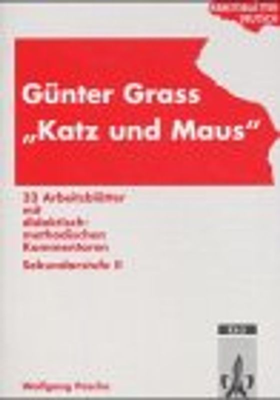 Arbeitsblätter Günter Grass "Katz und Maus"