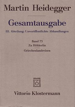 Zu Hölderlin - Griechenlandreisen