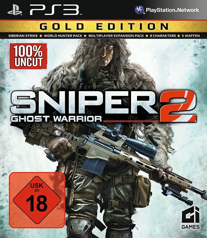 Sniper: Ghost Warrior 2 [Gold Edition] PlayStation 3