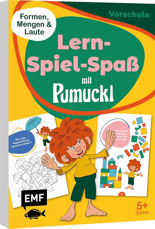 Lern-Spiel-Spaß mit Pumuckl - Mein Vorschulblock: Formen, Mengen und Laute