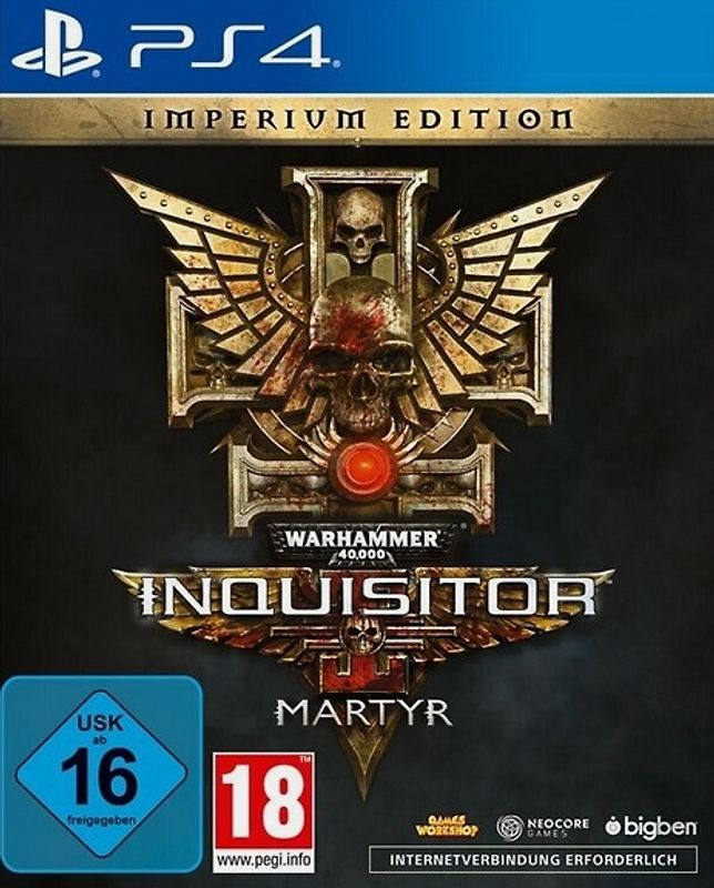 Warhammer 40.000: Inquisitor - Martyr [mperium Steelbook Edition] PlayStation 4