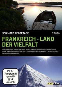Frankreich - Land der Vielfalt / 360° - GEO Reportage [2 Discs] DVD