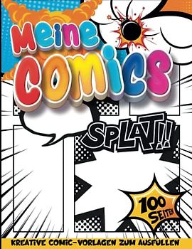 Kreative Comic Zeichnen Ab 12 Jahre: Zeichenblock Für Kinder Mit Comic-Vorlagen | Weihnachtsbücher Für Kinder