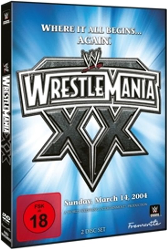 WWE: WrestleMania 20 DVD