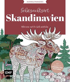 Ausmalparadies – Sehnsuchtsort Skandinavien