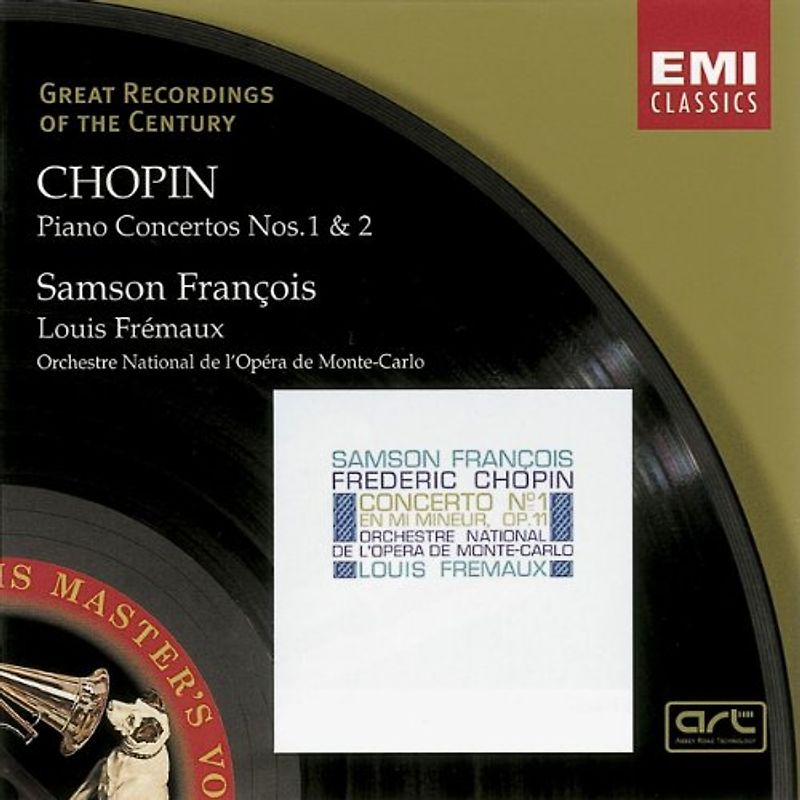 Francois - Great Recordings Of The Century - Chopin (Klavierkonzerte)