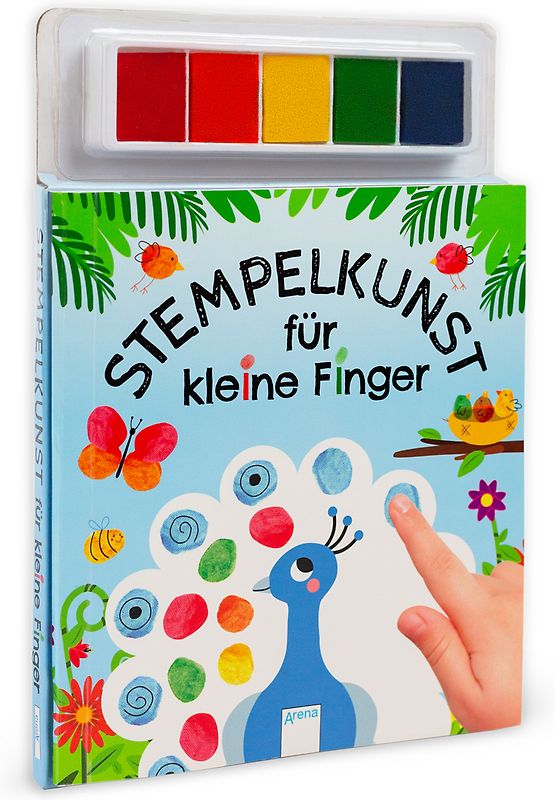 Stempelkunst für kleine Finger