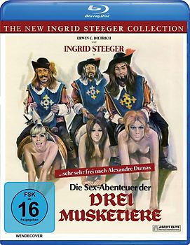 Die Sex-Abenteuer der drei Musketiere Blu-ray Disc