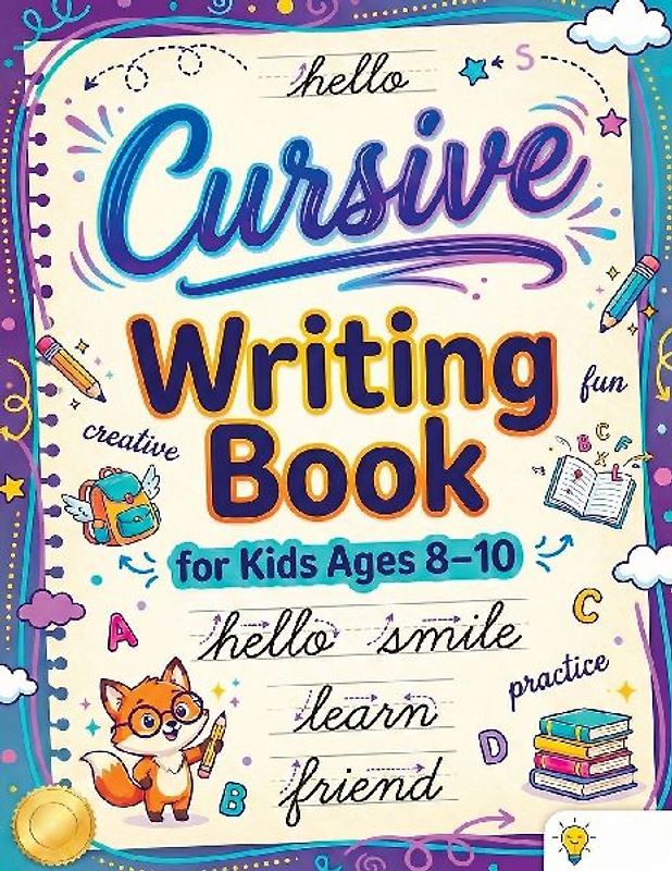 Cursive Writing Books for Kids age 8-10
