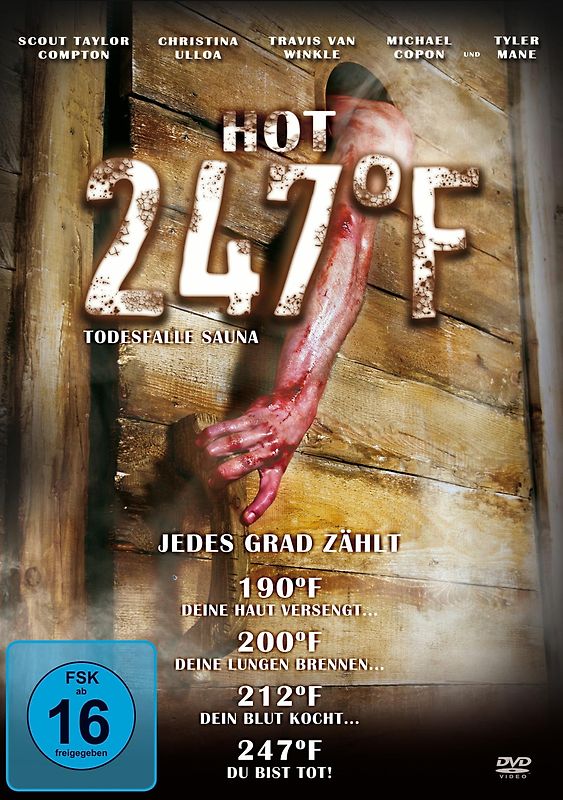 247 Grad Fahrenheit-Todesfalle Sauna DVD