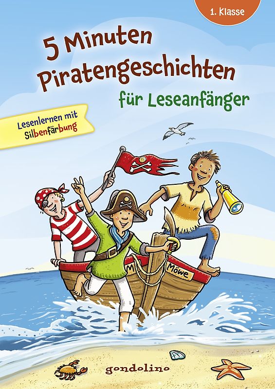 5 Minuten Piratengeschichten für Leseanfänger