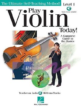 Play Violin Today!: A Complete Guide to the Basics Level 1