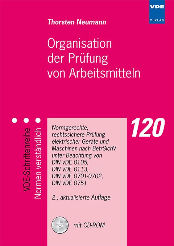 Organisation der Prüfung von Arbeitsmitteln
