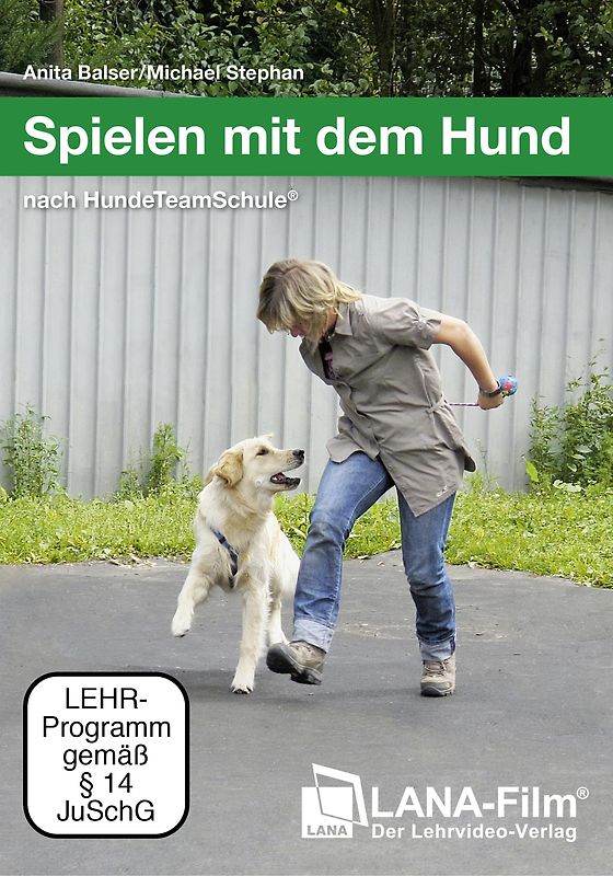 Spielen mit dem Hund nach HundeTeamSchule - Anita Balster DVD