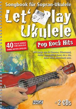 Let's Play Ukulele Pop Rock Hits (mit 2 CDs)
