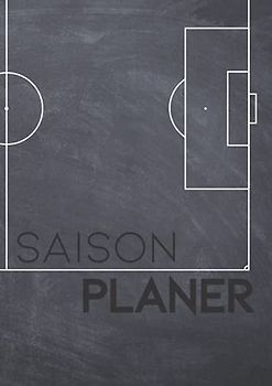 Saisonplaner für Fussballtrainer: mittel (18x25,5cm) - grau