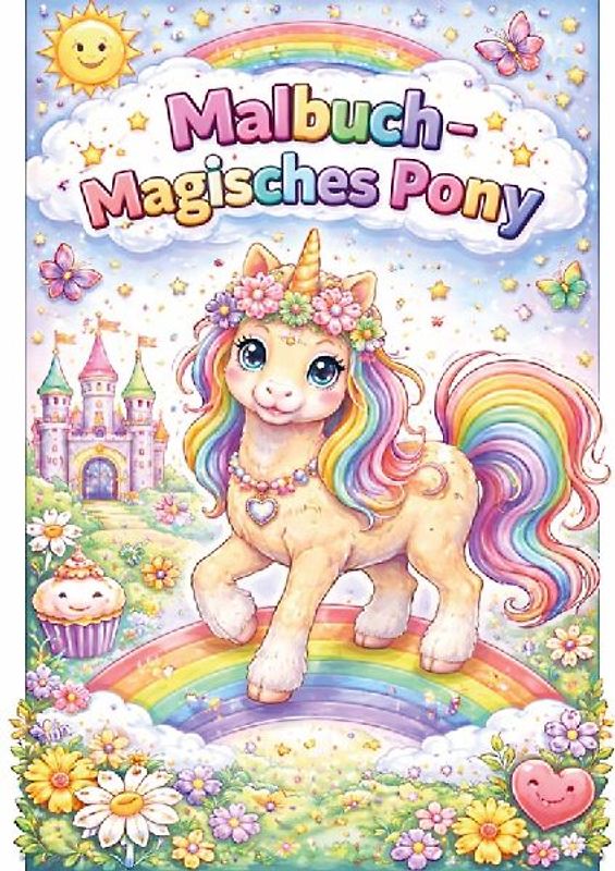 Malbuch, Magisches pony