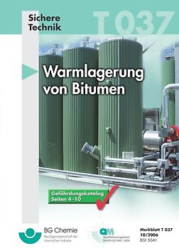 T 037 - Warmlagerung von Bitumen