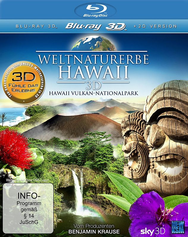Weltnaturerbe Hawaii - Hawaii Vulkan-Nationalpark [3D] 3D Blu-ray Disc
