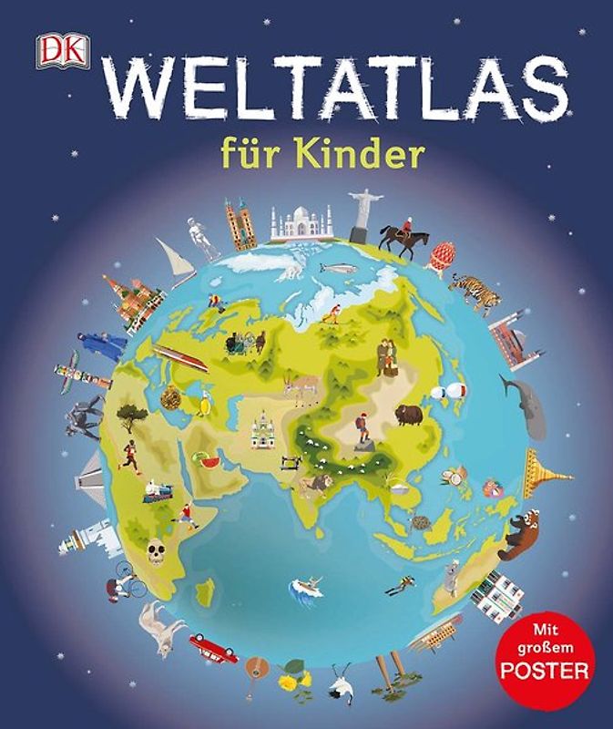 Weltatlas für Kinder