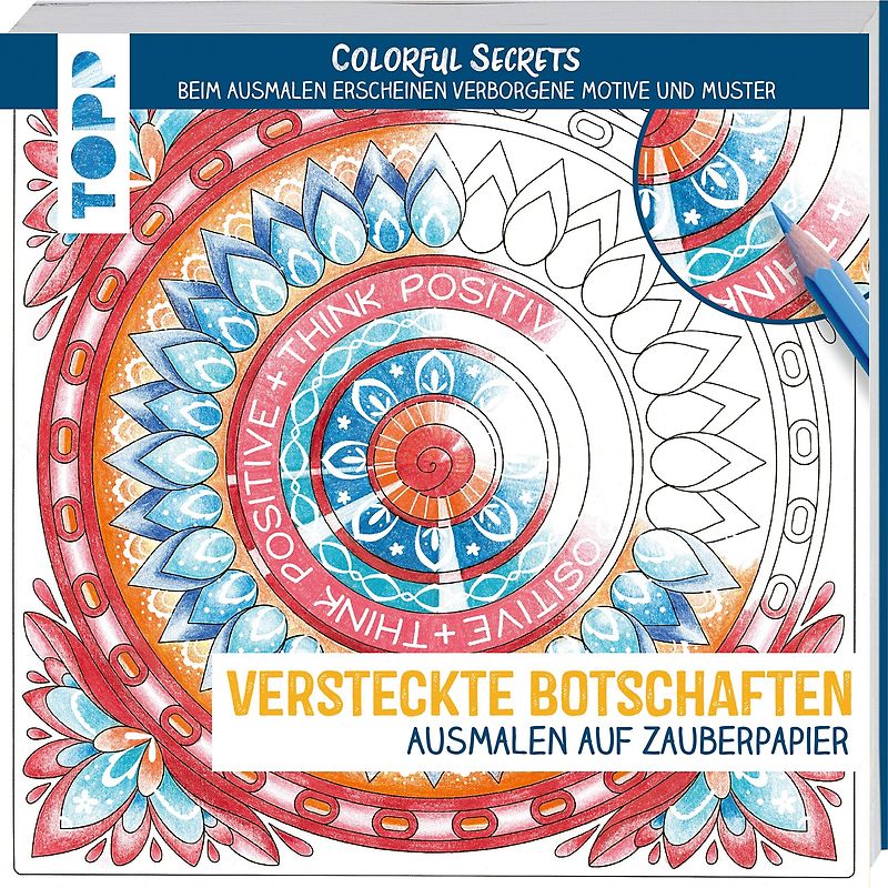 Colorful Secrets - Versteckte Botschaften (Ausmalen auf Zauberpapier)