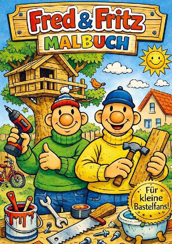Malbuch, Fred und Fritz