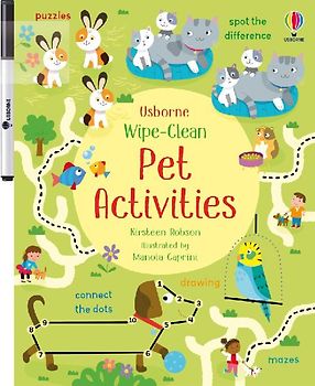 Wipe-Clean Pet Activities