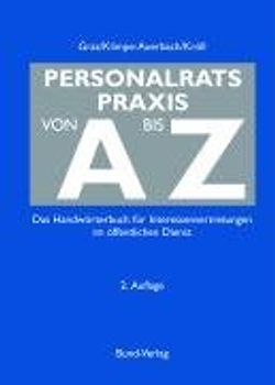 Personalratspraxis von A bis Z