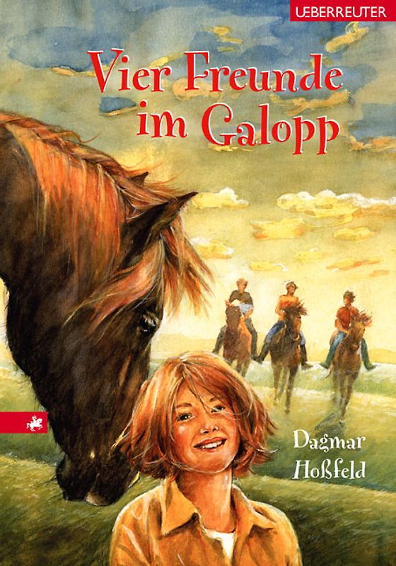 Vier Freunde Im Galopp