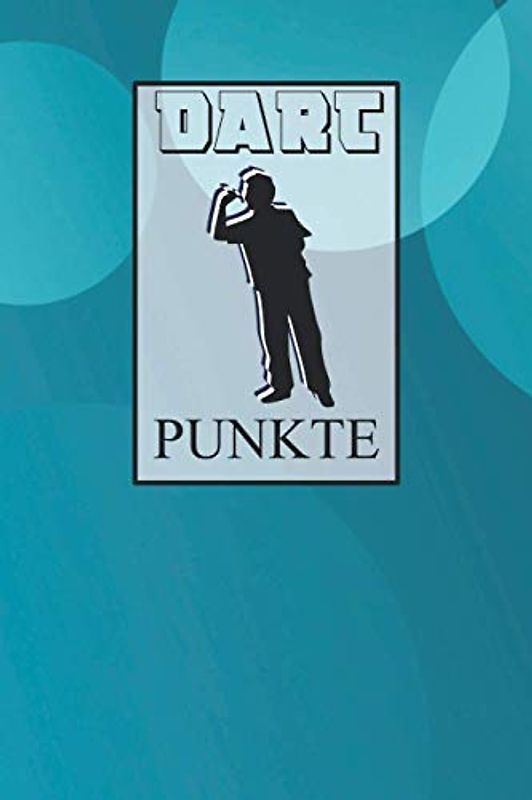 Dart Punkte: Spielblock um deine Punkte zu notieren | mit Dart Outs | Training oder Turnier | Crickets | 301, 501, 701 | Scorer Book