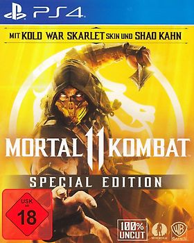 Mortal Kombat 11 [Special Edition, Steelbook] PlayStation 4