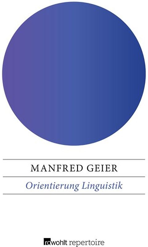 Orientierung Linguistik
