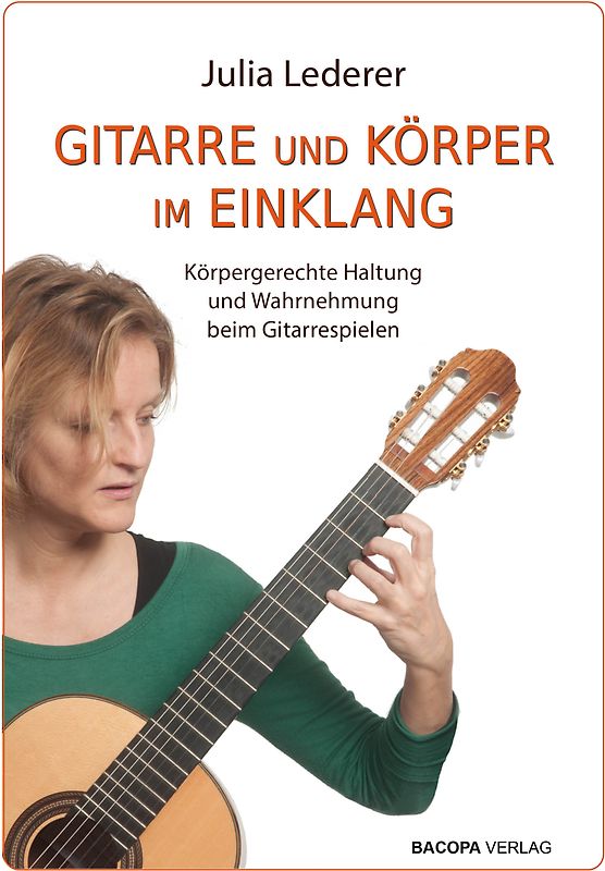 Gitarre und Körper im Einklang