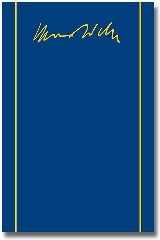 Max Weber-Gesamtausgabe