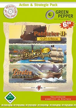 Action und Strategie Pack PatrizierII/Port Royal/Piraten PC Spiele