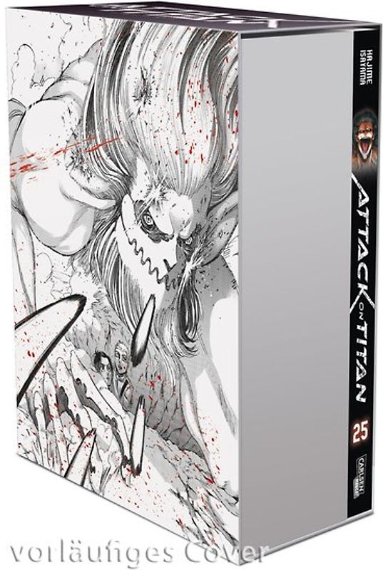 Attack on Titan, Band 25 im Sammelschuber mit Extra