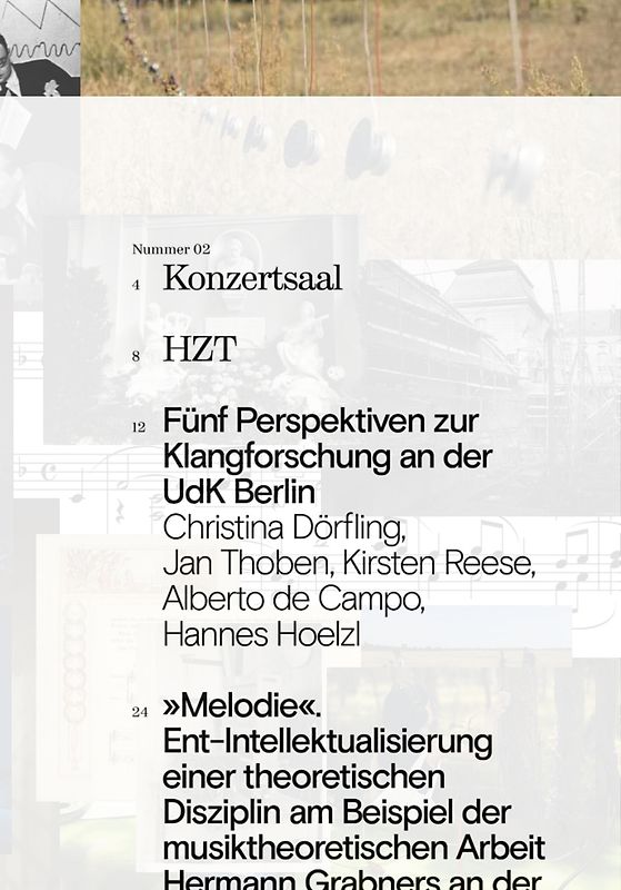 Erinnerungsarbeit. Universität der Künste Berlin