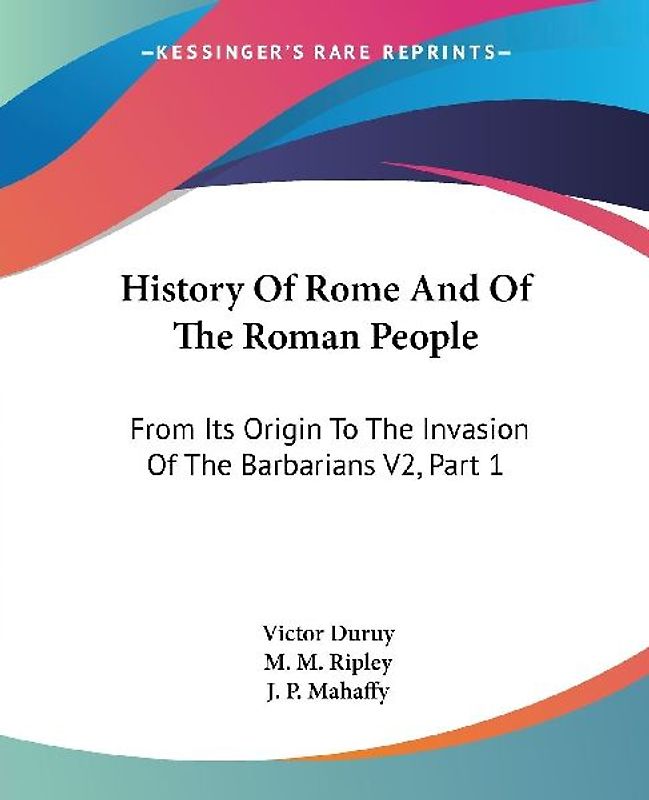 History Of Rome And Of The Roman People
