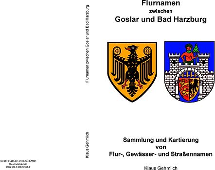 Flurnamen zwischen Goslar und Bad Harzburg