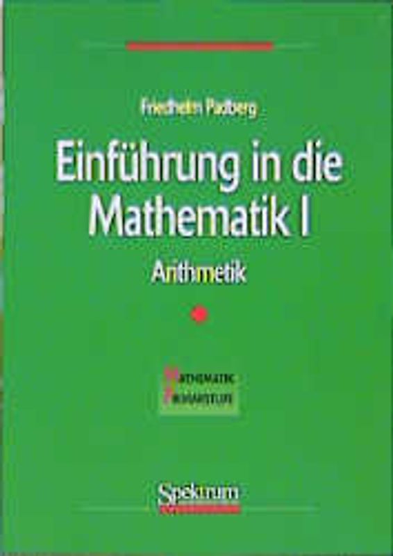 Einführung in die Mathematik I
