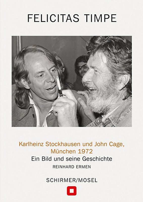 Karlheinz Stockhausen und John Cage, München 1972