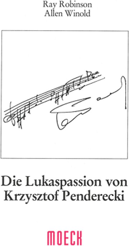 Die Lukaspassion von Krzysztof Penderecki