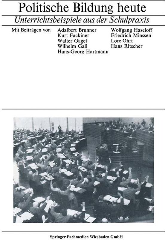 Politische Bildung heute