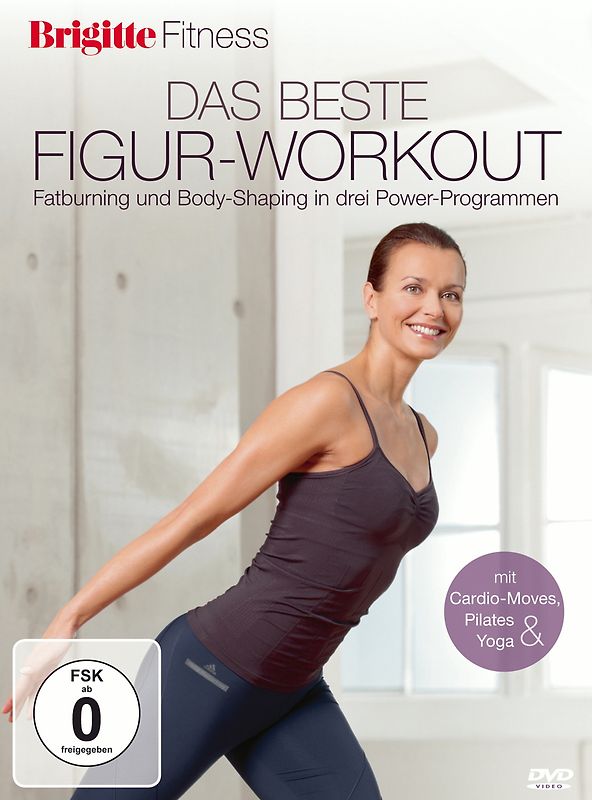 Brigitte - das beste Figur-Workout - Fatburning und Body-Shaping in drei Power-Programmen DVD